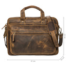 Vintage Lehrertasche Leder