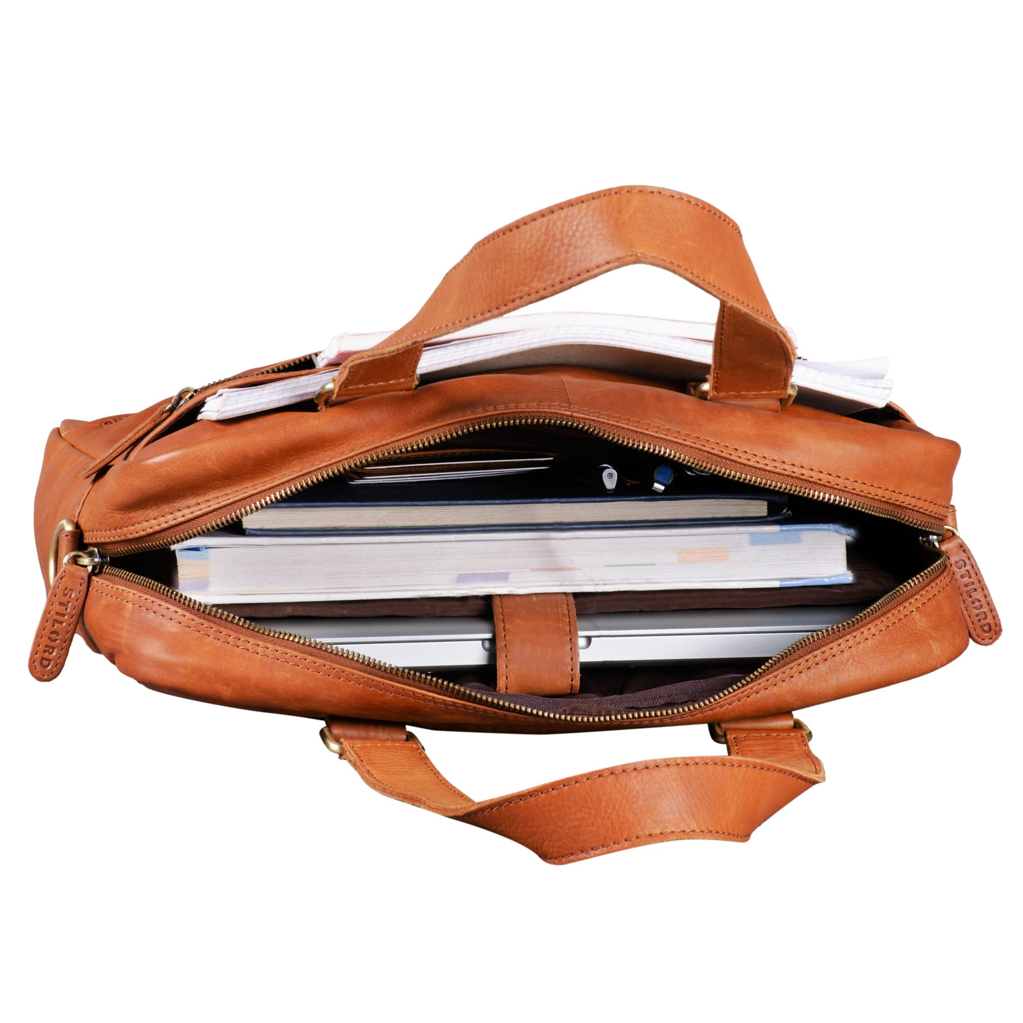 Ledertasche für Männer Business Vintage