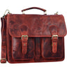 "Karl" Serviette Cartable Homme en Cuir