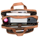Arbeitstasche Leder braun