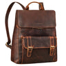 "Rosalia" Sac à Dos en Cuir Femme avec Compartiment Ordinateur 15.6 Pouces