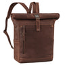 "Lutz" Grand Sac a Dos Roll Top Cuir