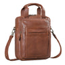 "Eldon" Sacoche Homme Cuir Véritable
