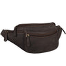 "Eliah" Vintage Sac Banane en Cuir