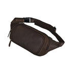 Braune Gürteltasche Leder