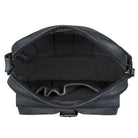 Damen Umhängetasche Leder schwarz