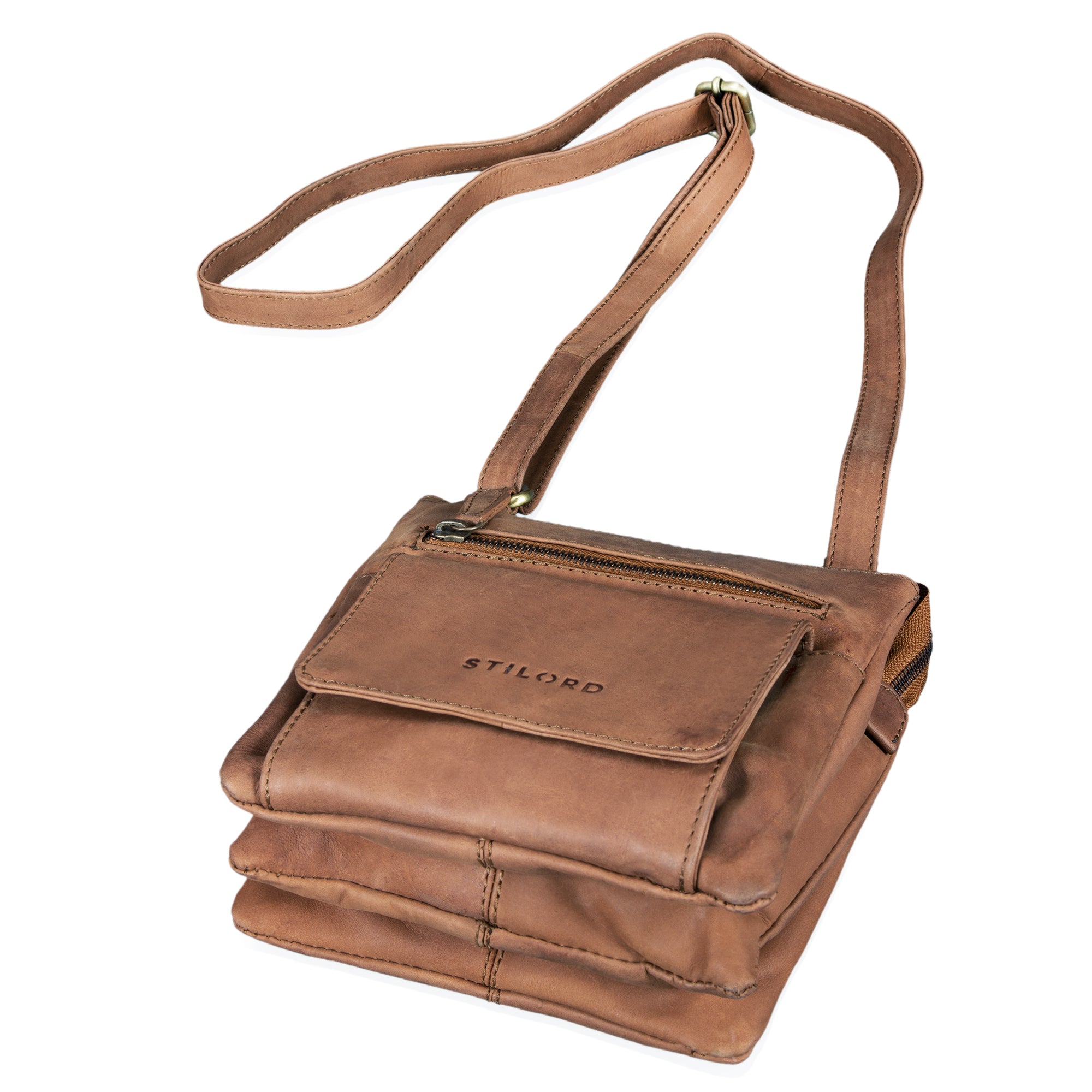 Handtasche zum Umhängen klein aus Leder