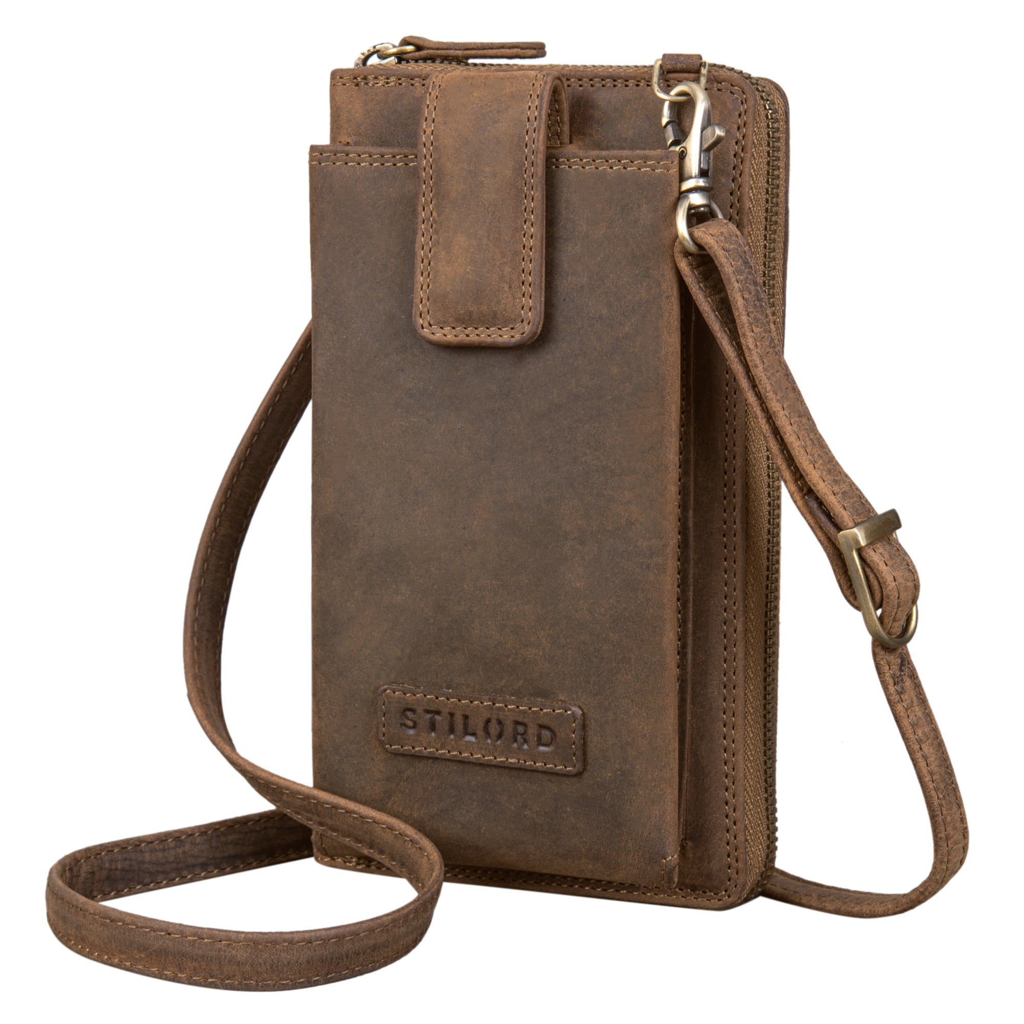 Leder Umhängetasche Handy