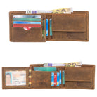 Brieftasche viele Kartenfächer Herren