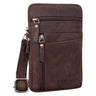 "Brooks" Pochette Poitrine Cuir Vintage