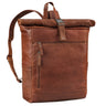 "Lutz" Grand Sac a Dos Roll Top Cuir