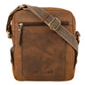 "Nash" Vintage Sac d'Homme Cuir