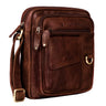 "Ryan" Sac Croisé pour Hommes Cuir Véritable