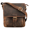 "Nevio" Besace cuir homme vintage