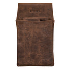 Vintage Portmonee Echt-Leder braun