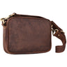 "Tamika" Sac Bandoulière Femme en Cuir Véritable large sangle
