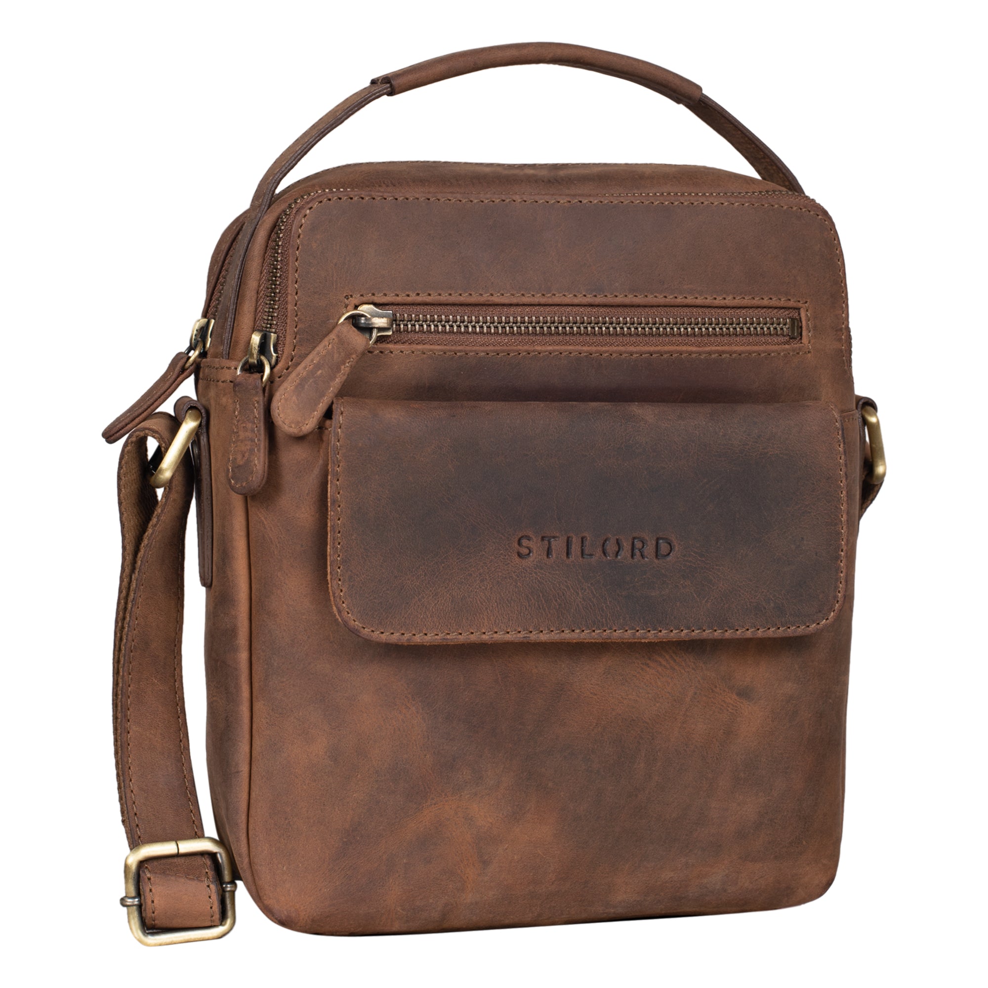 kleine Herrentaschen aus Leder