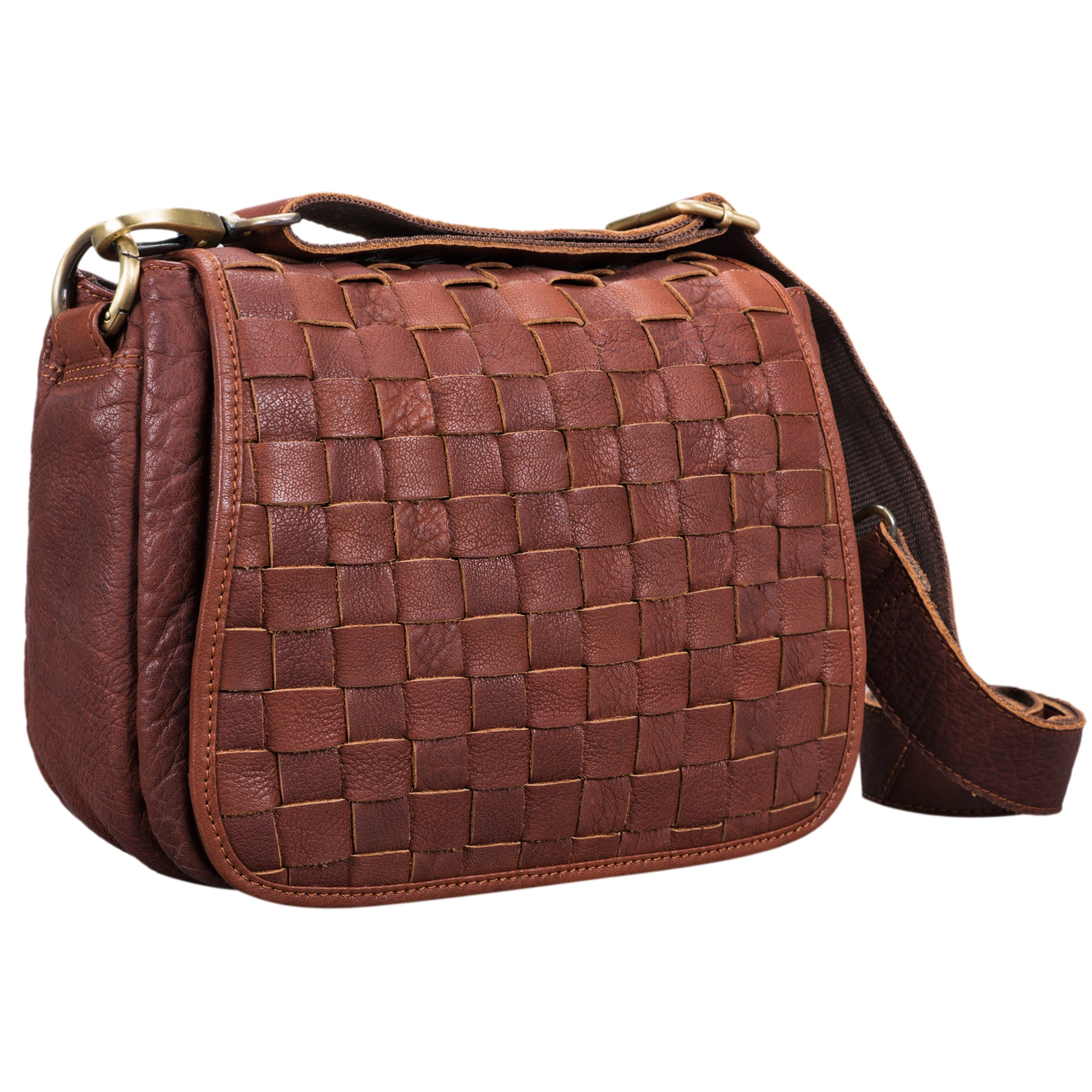 Kleine Leder Damen Handtasche zum Umhängen