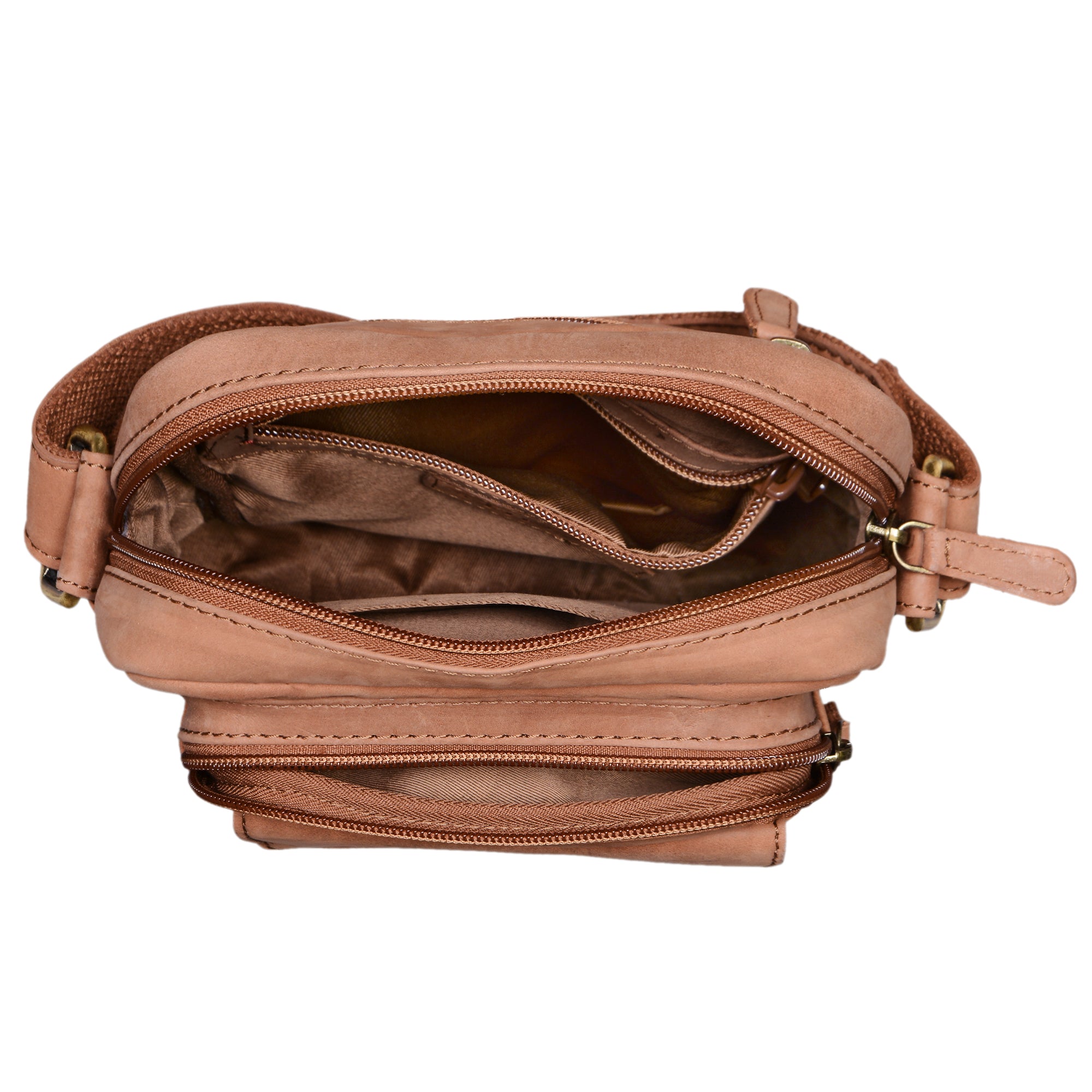 Vintage Umhängetasche Leder klein