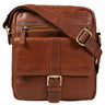 Herren Ledertasche cognac braun