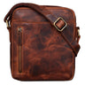 "Kennedy" Sacoche Vintage Cuir Homme