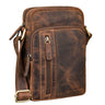 Second Choix "Amadeo" Sacoche Homme Bandouliere Cuir pour Tablette 8,3 Pouces