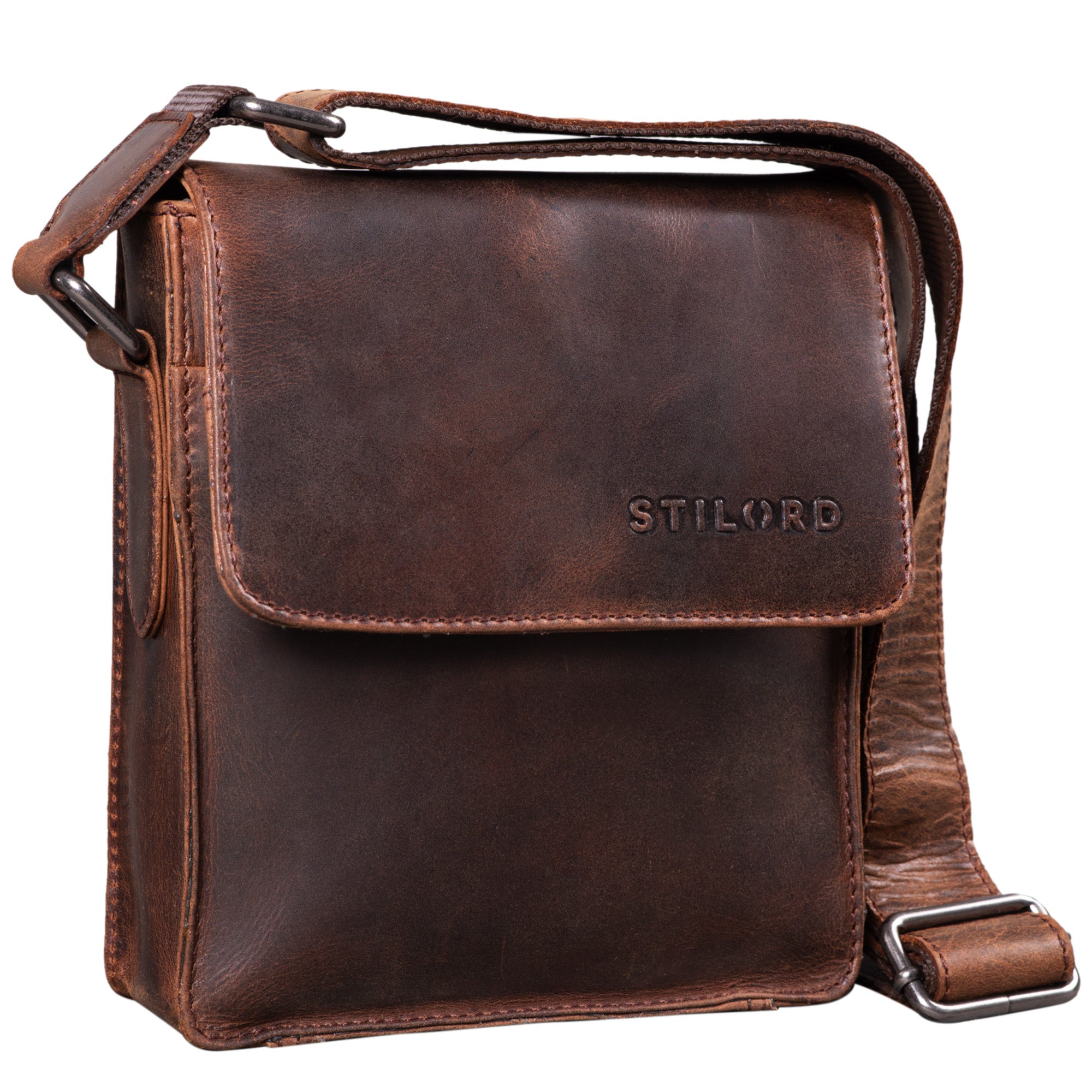 Herrentasche Leder klein