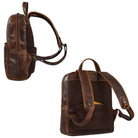Rucksack Laptop Damen braun