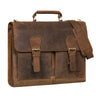 "Ludger" Saccoche Ordi Portable 15,6 Pouces Cuir