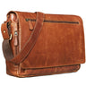Second choix "Jan" Vintage Sacoche en Cuir