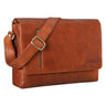 "Davis" Sac Messenger en Cuir 13 Pouces