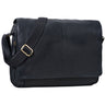 "Alex" Sac Messager en Cuir Véritable pour Ordinateur Portable 15,6 Pouces