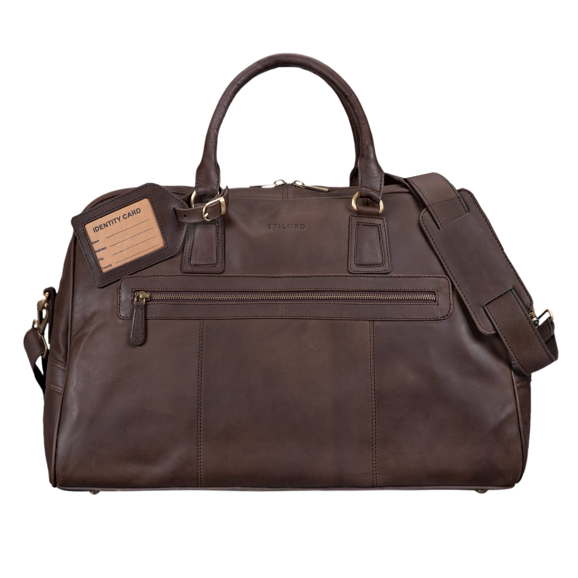 Vintage Weekender Leder
