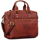 Vintage Leder Aktentasche Herren braun