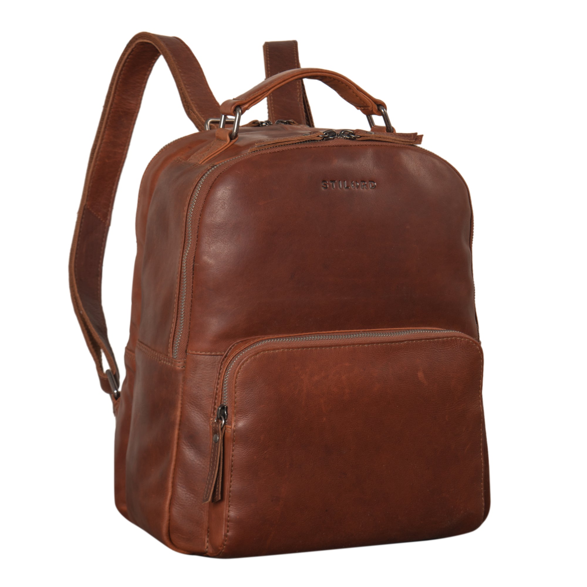 Laptoprucksack 13,3 Zoll Leder