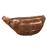 "Sam" Vintage Sac banane cuir