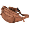 "Eliah" Vintage Sac Banane en Cuir