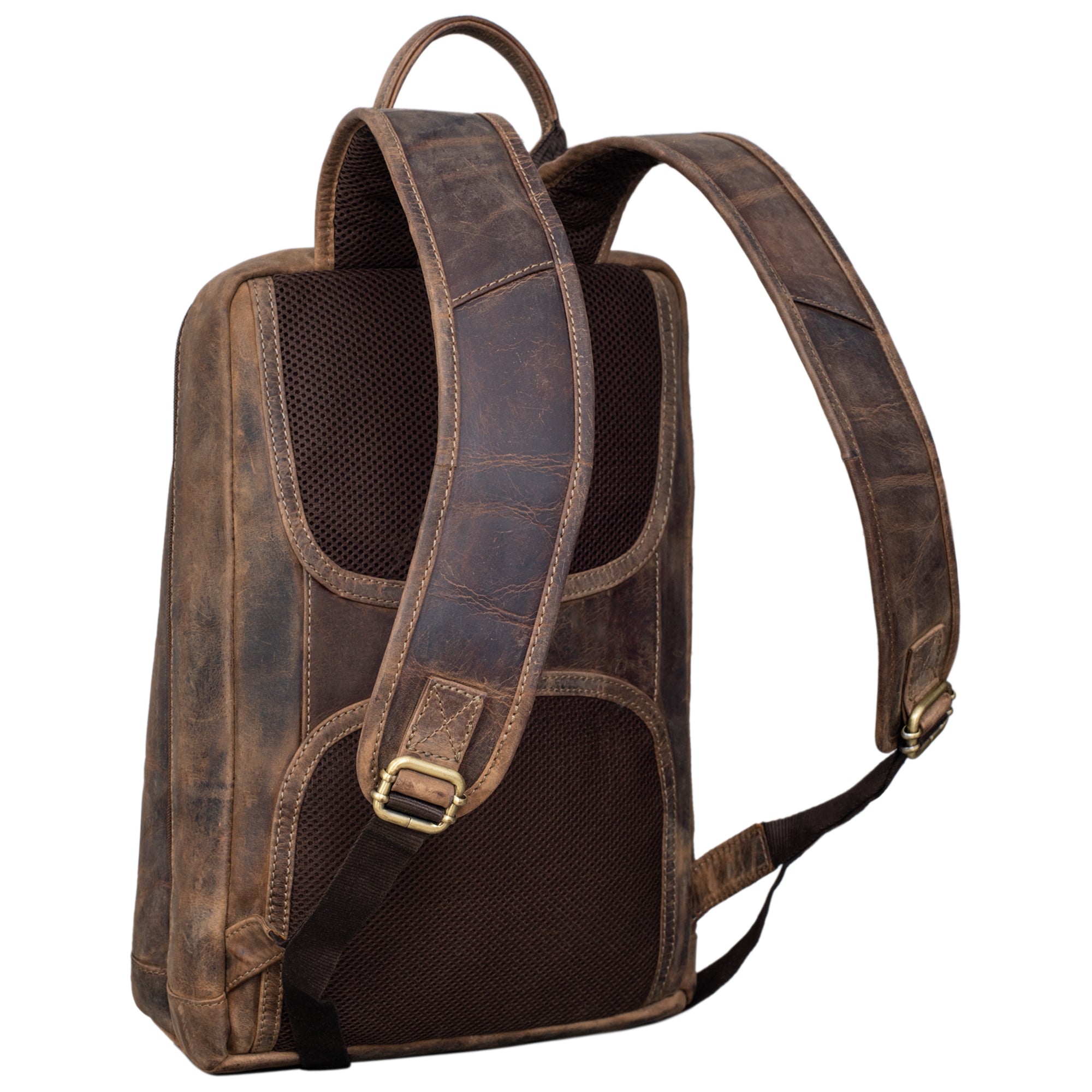 Business Rucksack Damen Leder