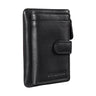 "Garrett" Porte-Carte avec Porte Clé en Cuir