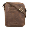 "River" Sacoche Homme Cuir