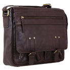 Umhängetasche Vintage Leder braun