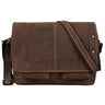 "Curtis" Sac à Bandoulière en cuir