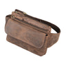 "Atlanta" Vintage Sacoche Ceinture Cuir