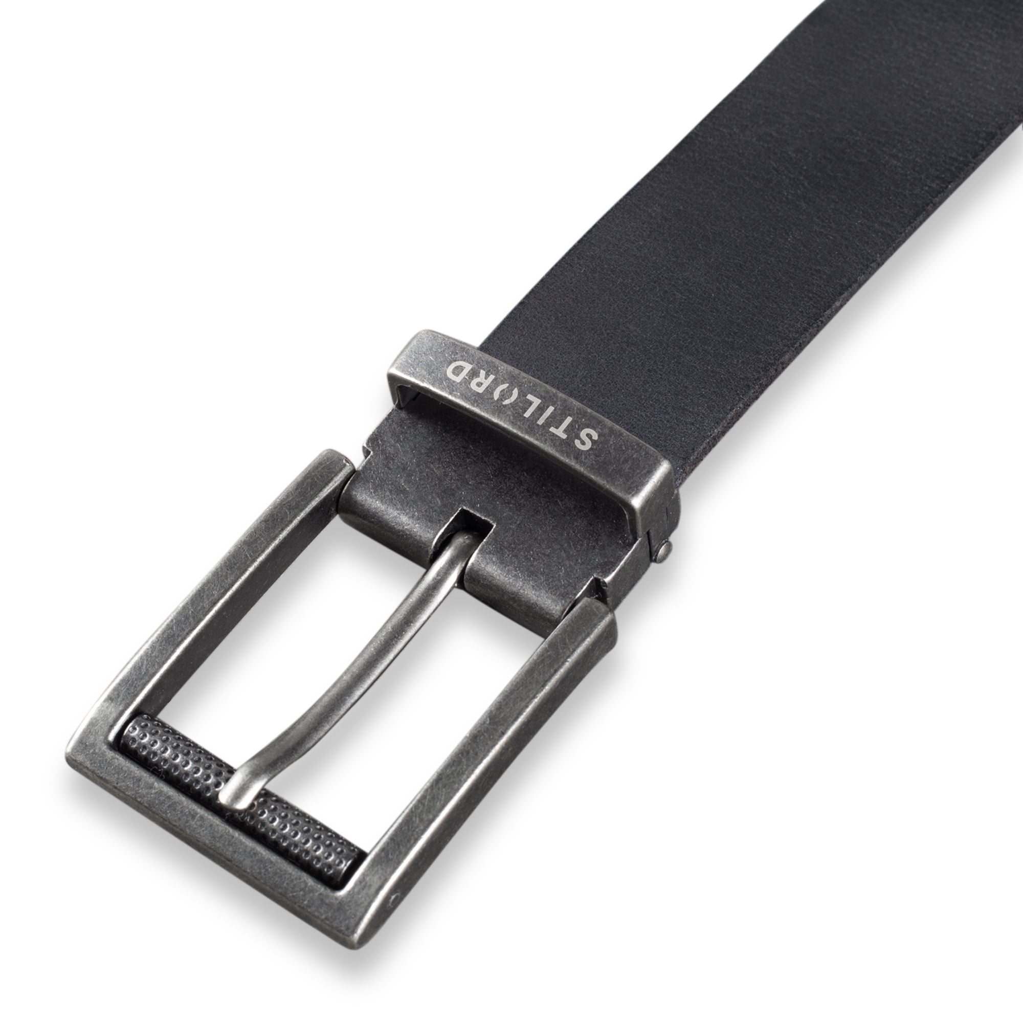Leder Herren Gürtel Anzug schwarz