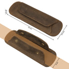Polster Lederriemen Tasche braun