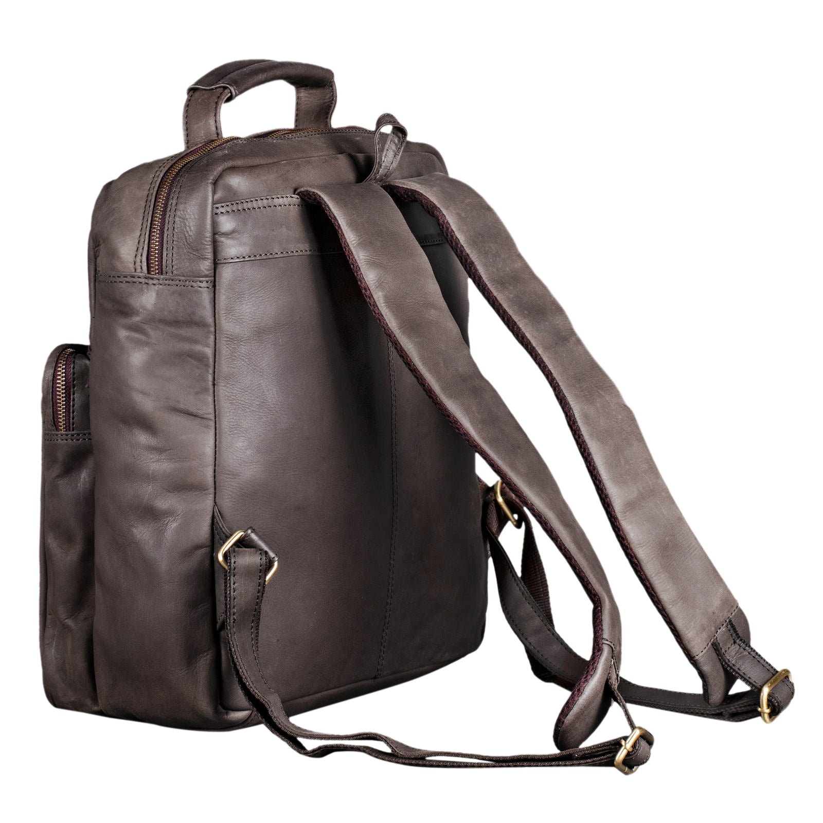 Leder Laptop Rucksack 13,3 Zoll Vintage