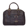 "Dominique" Cartable en Cuir Véritable