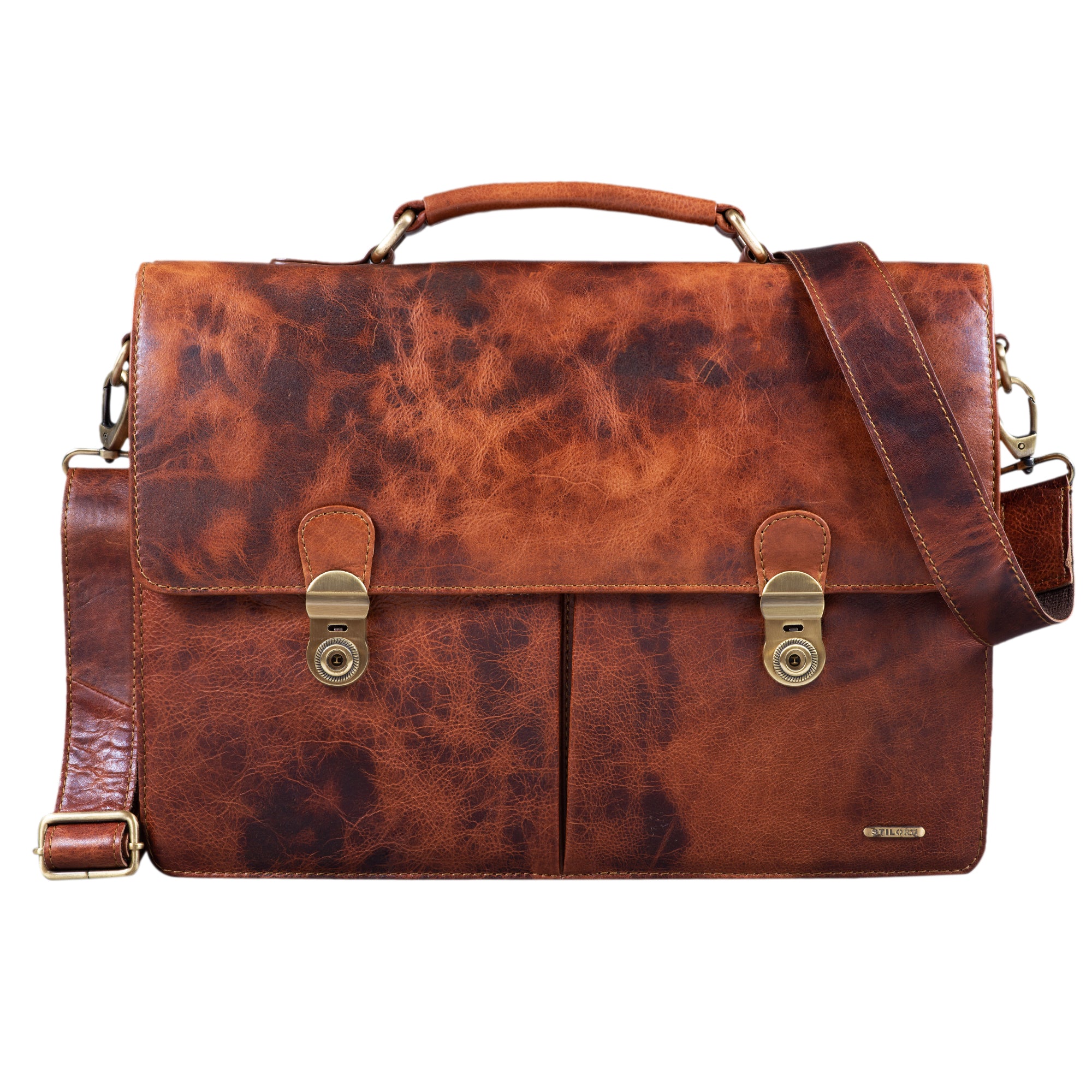 Leder Businesstasche Herren braun