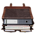Ledertasche Uni Vintage