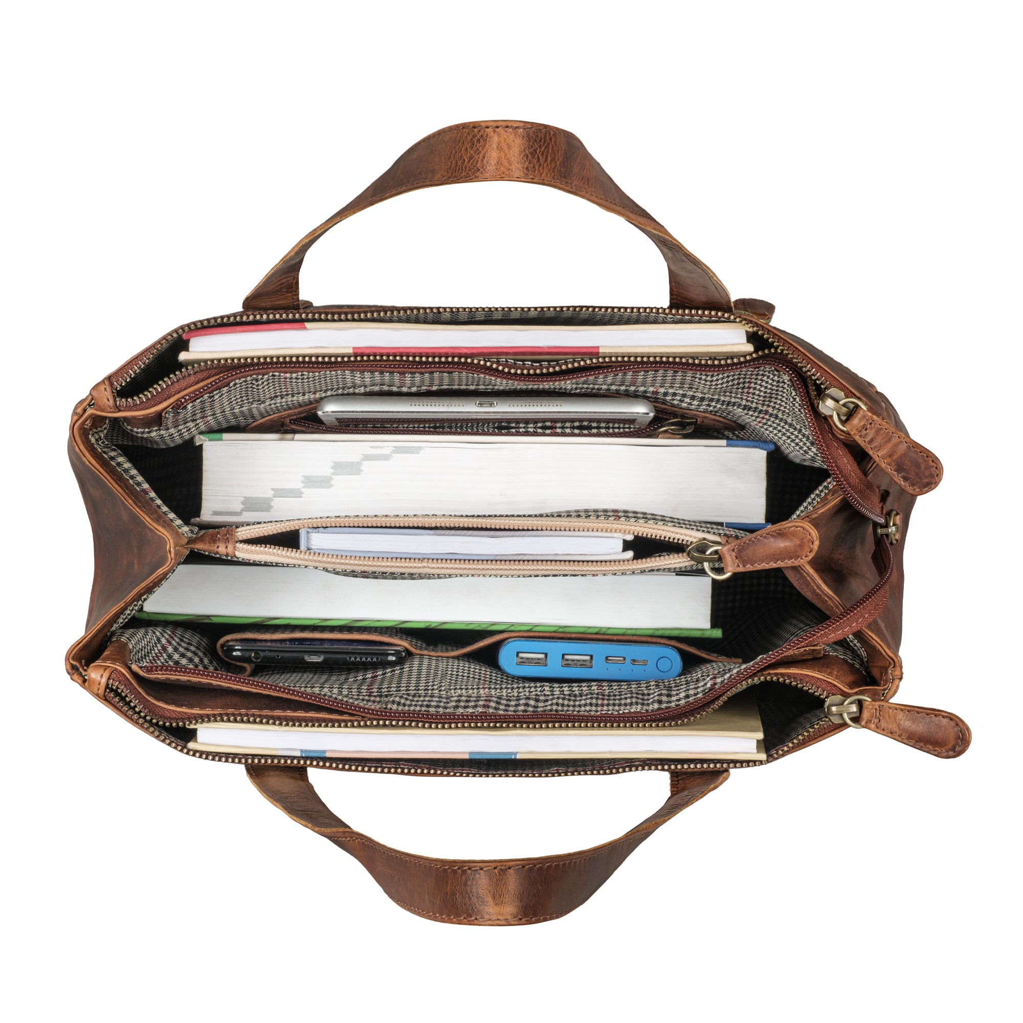 Damen Ledertasche in mittelgroß